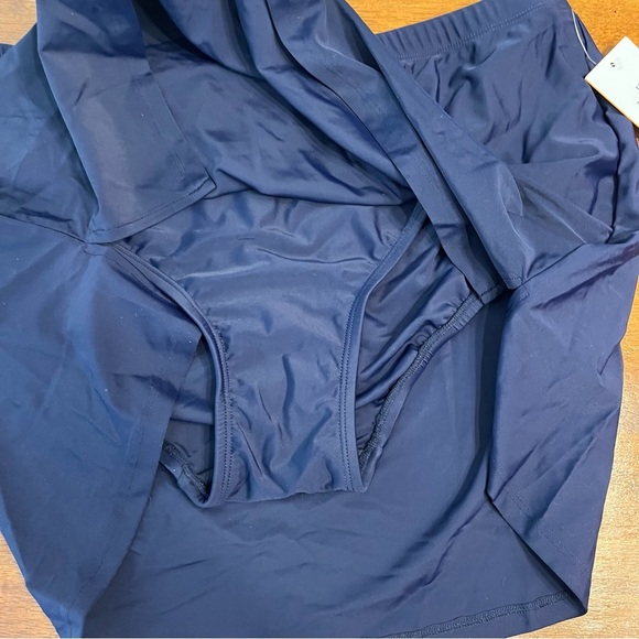 NWT Swimsuits for All navy swim suit bottom swim skirt size 18 - Picture 2 of 8